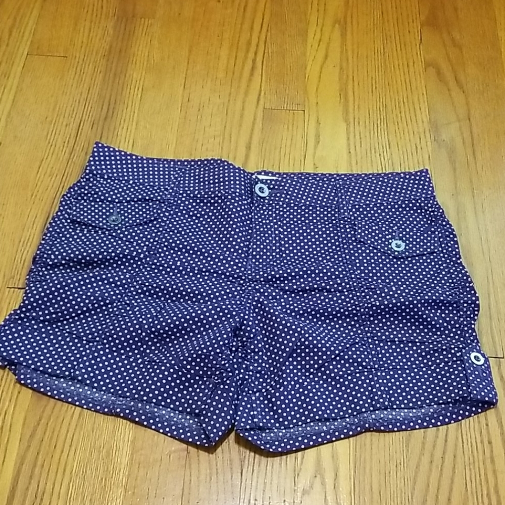 Purple Polka Dot Shorts